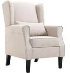 Sessel Beige Stoff Vidaxl