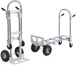 Vevor 2-in-1 Sackkarre Klappbar 249/363kg Tragf&auml;higkeit Transportkarre