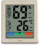 Hama - Thermometer Und Hygrometer Ponza, Digital F&uuml;r Innen 222227