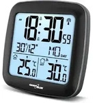 Green Blue Weather Station Gb542 Mit Dcf-au&szlig;ensensor, Innen- Und Au&szlig;entemperatur,
