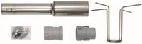 Set 3 Grundelemente Edelstahl F&uuml;r Abgassystem Dn 60 Pp Flexibel - Vaillant