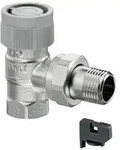 Oventrop Aq Thermostatventil Dn 10 Eckausf&uuml;hrung, Mit Q-tec