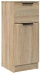 Sideboard Sonoma-eiche 30x30x70 Cm Holzwerkstoff Vidaxl