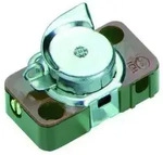 Bachmann Zugschalter Serie 3746, Ausschalter, 1polig, Stirnseitig, 924.154