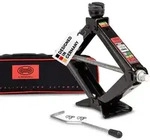 Heyner&reg; Wagenheber Scherenwagenheber 2t, 105&ndash;450mm, Runder Sattel, Austauschbares