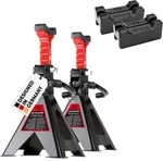 Heyner&reg; Unterstellbock 2er Set Mit Gummiauflage Und Verst&auml;rkter 3in1 Gummiauflage