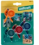 Wolfcraft - Mini-federzwingen-set Microfix S, 4-teilig, Mit Saugnapf Federzwingen