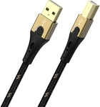 Oehlbach - Usb-kabel Usb 2.0 Usb-a Stecker, Usb-b Stecker 1.00 M Schwarz/gold...