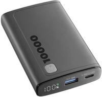 Cellularline Elite 10000 Powerbank 10.000 Mah Schwarz