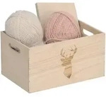 Aufbewahrungsbox Zeller Deer Holz 30x20x16 Cm