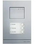 Busch-jaeger Au&szlig;enstation Audio, 3 Klingeltaste(n), Aluminium (a21051p3-a-03),