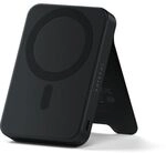 Satechi Onthego Magnetic Qi2 Powerbank Stand 10000 Mah Black