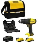 Stanley - Schlagbohrschrauber Fatmax Sfmcd711dsa (2 X 2,0 Ah + Ladeger&auml;t +...
