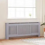 Mdf Heizk&ouml;rperverkleidung Grau 205 Cm - Vidaxl