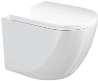 Vilstein H&auml;nge Wc Sp&uuml;lrandlos Tornadosp&uuml;ler Toilette Inkl. Sitz Mit...