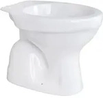 Belvit - Stand Wc Toilette Abgang Senkrecht Boden Wei&szlig; Tiefsp&uuml;ler