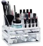 Make-up Organizer Mit 2 Schubladen, Kosmetik-aufbewahrung F&uuml;r Schminke,