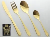 No-name Princess Gold Besteckset 24 Teile