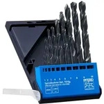 Pferd Tools Spiralbohrer-set 10-tlg. Steel Hssg N Din 338 Universal