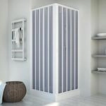 Duschkabine In Pvc Faltduschkabine H 185 Mod. Energy Zentral 70x100 Cm
