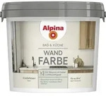 Alpina Wandfarbe F&uuml;r K&uuml;che & Badezimmer Kreidefelsen 2,5 L