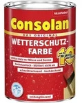Consolan Wetterschutz-farbe 0,75 L Royalgr&uuml;n Holzschutzfarbe