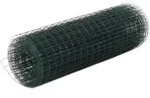 Drahtzaun Stahl Mit Pvc-beschichtung 10x0,5 M Gr&uuml;n Vidaxl