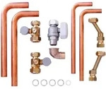 Vaillant - Vcw-installationsset Auf-/unterputz Rohre K&uuml;rzbar