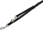 Nobby Hundeleine F&uuml;hrleine Classic 2 M X 2,5 Cm Schwarz Leinen