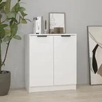 Sideboard Wei&szlig; 60x30x70 Cm Holzwerkstoff - Vidaxl