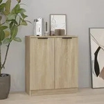 Sideboard Sonoma-eiche 60x30x70 Cm Holzwerkstoff Vidaxl