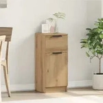 Sideboard Artisan-eiche 30x30x70 Cm Holzwerkstoff Vidaxl