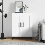 Sideboard Wei&szlig; 69,5x34x90 Cm Holzwerkstoff Vidaxl
