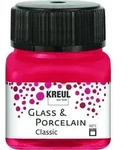 Kreul Glass & Porcelain Classic Karminrot 20 Ml K&uuml;nstlerfarben