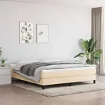 Taschenfederkernmatratze Creme 160x200x20 Cm Stoff - Vidaxl