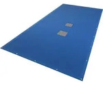Vounot&reg; Poolabdeckung Rechteckig 160g/m2 Doppelter Poolplane Mit Aluminium&ouml;sen 4x8m