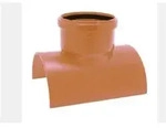 Airfit - Klebeabzweig 90grad Pvc-u Dn125/110, F&uuml;r Bohrung 106 Mm, 130110ka