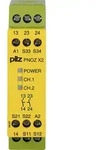 Sicherheitsschaltger&auml;t Pnoz X2 24vac/dc 2n/o Pilz 2 Schlie&szlig;er (b X H X T) 22.5 X