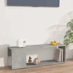 Vidaxl - Tv-schrank Betongrau 100x24x32 Cm Holzwerkstoff