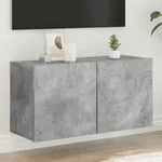 Tv-wandschrank Betongrau 80x30x41 Cm Vidaxl