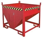 Bauer Silobeh&auml;lter Sgs 50, Lackiert, Feuerrot