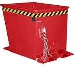 Bauer Kippbeh&auml;lter Gu-rz 30, Lackiert, Feuerrot