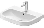 D-code Waschtisch, Mit Hahnloch, Mit &Uuml;berlauf, - Duravit