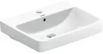 Duravit - No.1 Waschtisch, 1 Hahnloch, Mit &Uuml;berlauf, 600x460mm,