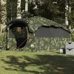 Vidaxl Family Tent Tunnel 6-person Camouflage Water-resistant