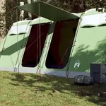 Vidaxl Family Tent Tunnel 8-person Green Waterproof