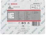 D-kopf Streifennagel Sn34dk 65, 2,8 Mm, 65 Mm, Blank, Glatt, 3000er-pack - Bosch