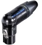 Nc10frx-14-b Xlr-steckverbinder Kupplung, Gewinkelt Polzahl: 10 Schwarz 1 St. -