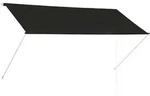 Einziehbare Markise 250&times;150 Cm Anthrazit Vidaxl