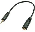35698 Premium Audio Kabel Klinkenstecker 2,5 Mm Klinke M&auml;nnlich Auf 3,5 Mm Weiblich,